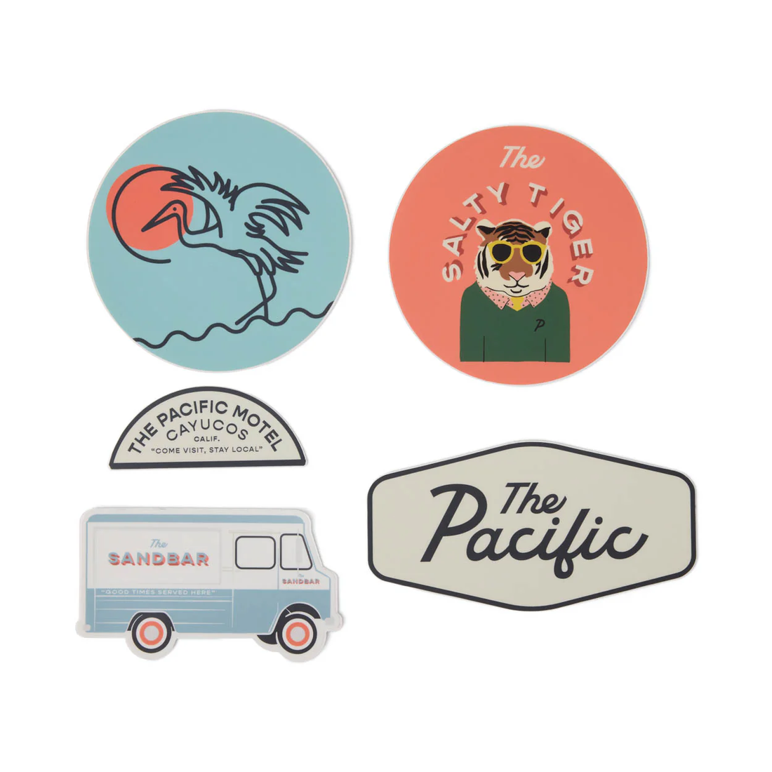 PACIFIC STICKER PACK A