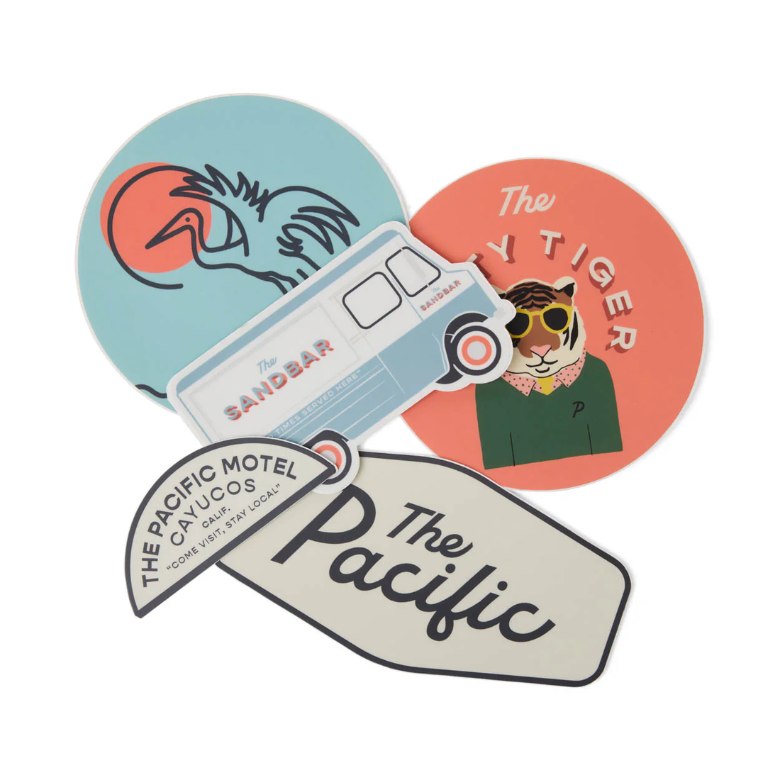 PACIFIC STICKER PACK A