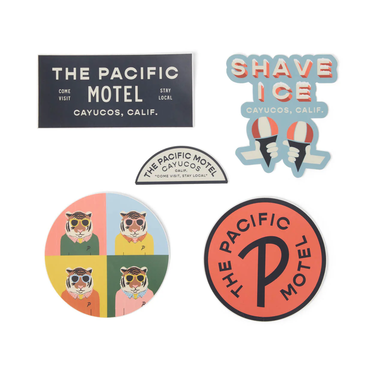 PACIFIC STICKER PACK B