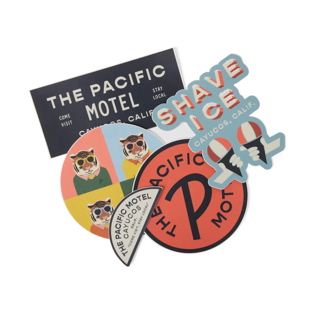 PACIFIC STICKER PACK B
