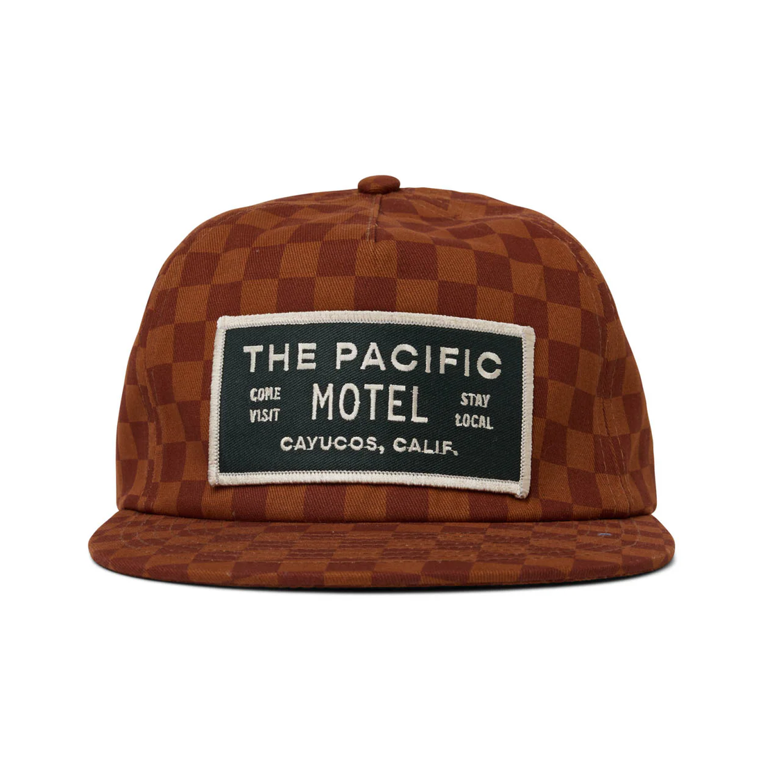 PACIFIC MOTEL CHECKERBOARD CAP