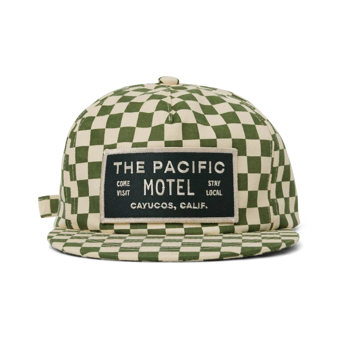 PACIFIC MOTEL CHECKERBOARD CAP