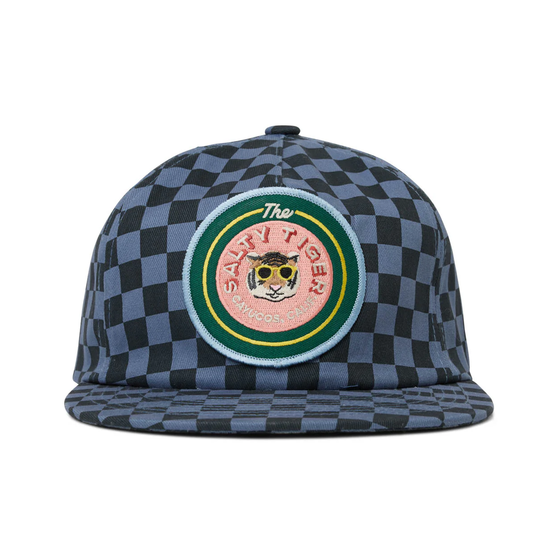 SALTY TIGER CHECKERBOARD CAP