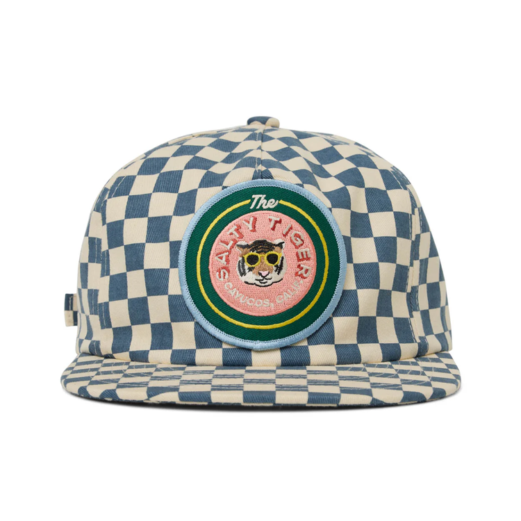 SALTY TIGER CHECKERBOARD CAP