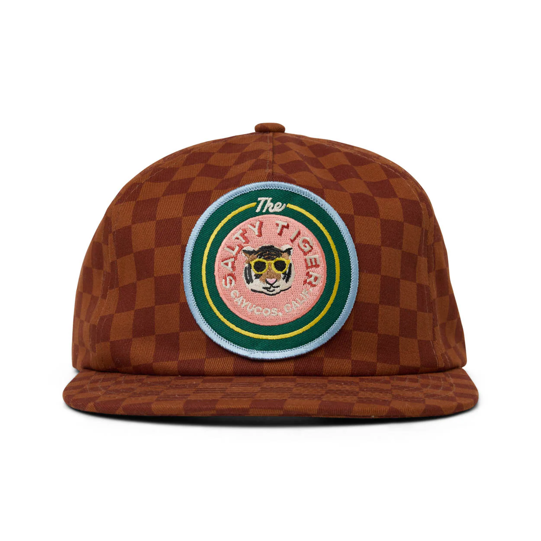 SALTY TIGER CHECKERBOARD CAP