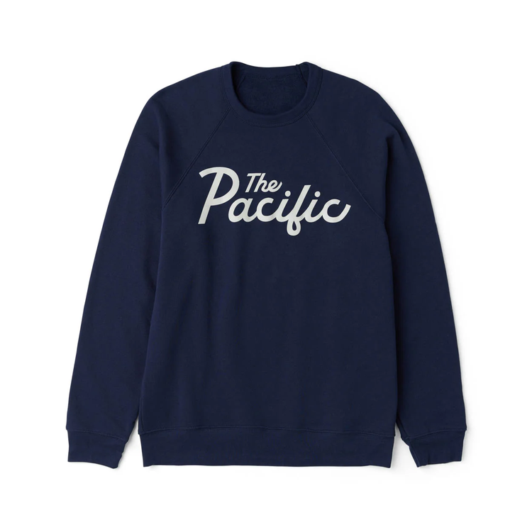 PACIFIC LIGHTWEIGHT NAVY CREWNECK